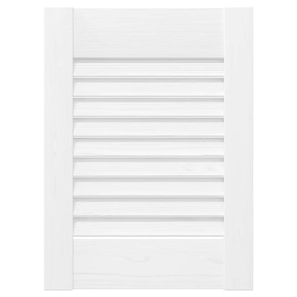 Ante a Lamelle 2 pz Bianche 39,5x29,5 cm - homemem39