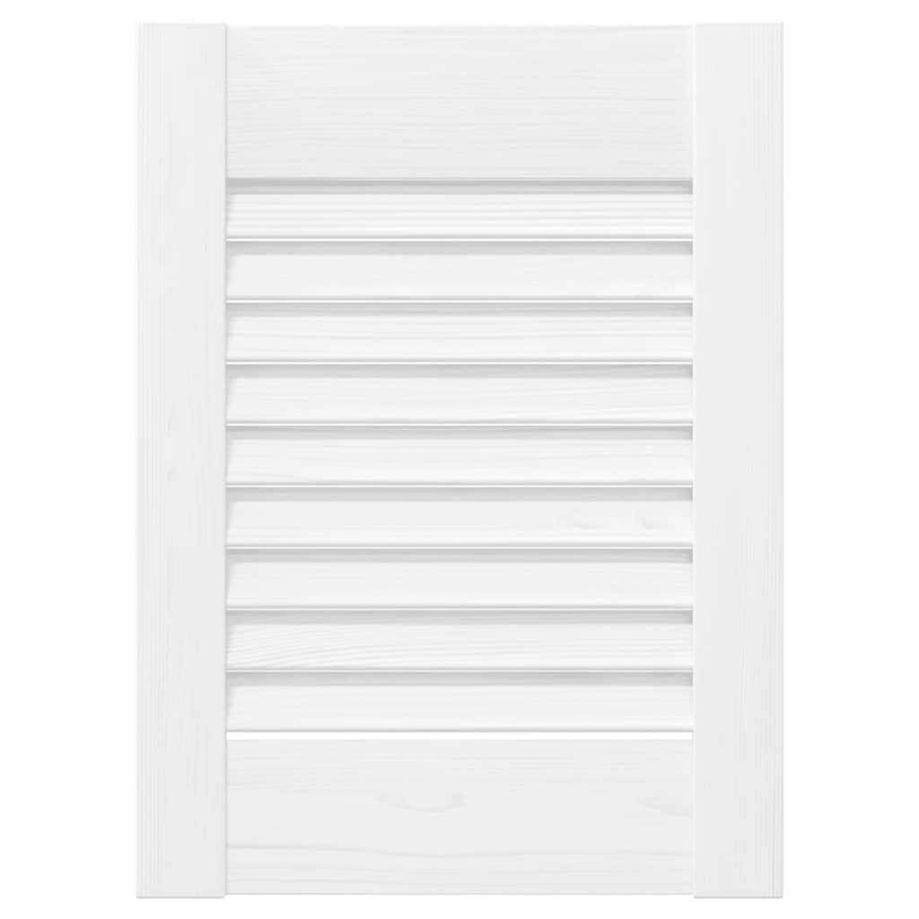 Ante a Lamelle 4 pz Bianche 39,5x29,5 cm - homemem39