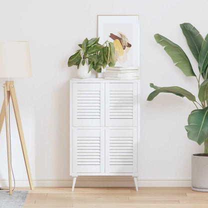 Ante a Lamelle 4 pz Bianche 39,5x29,5 cm - homemem39