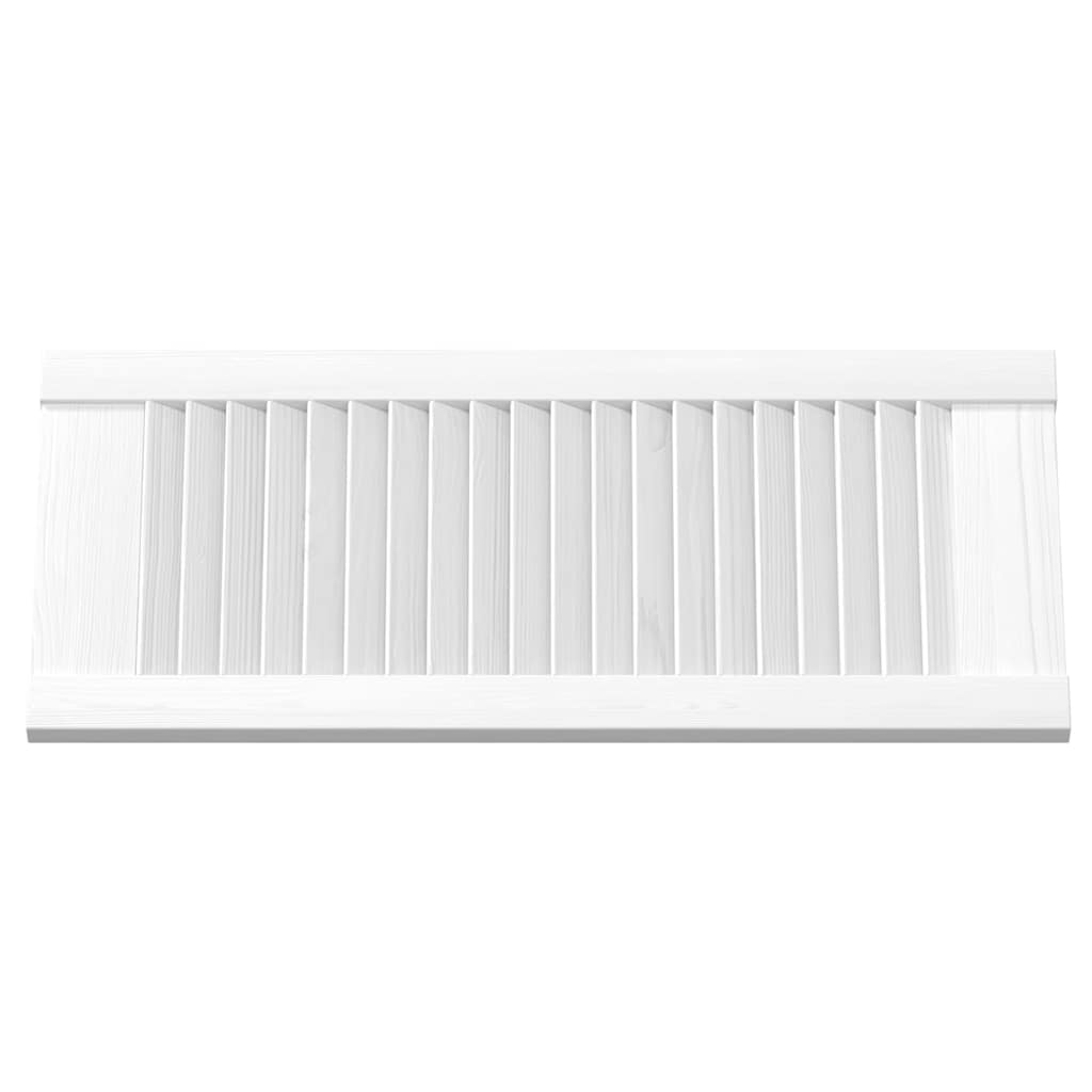 Anta a Lamelle Bianca 61,5x29,5 cm | homemem39