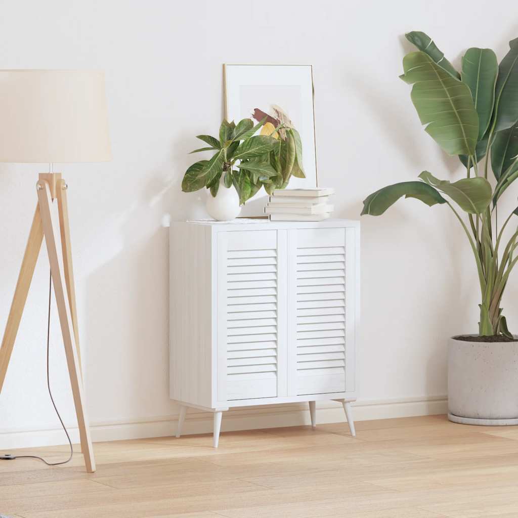 Ante a Lamelle 2 pz Bianche 61,5x29,5 cm - homemem39