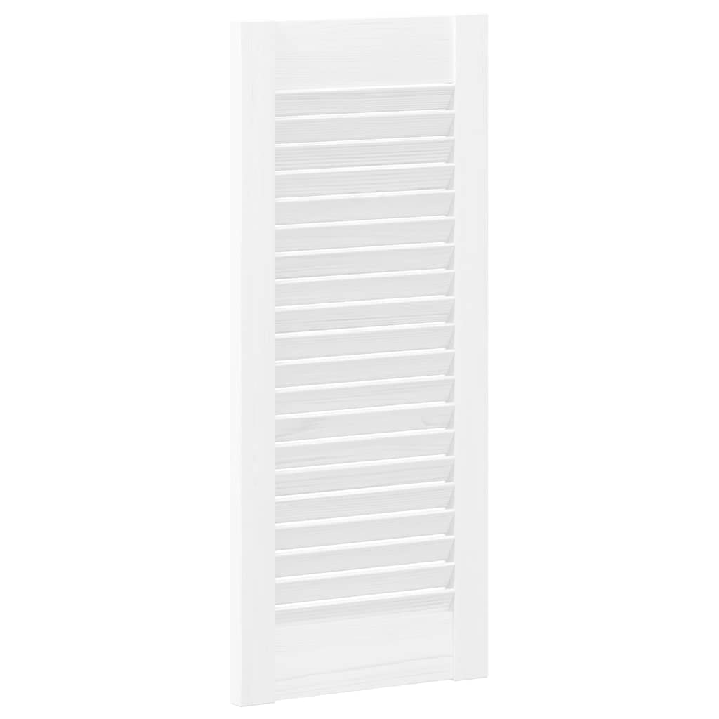 Ante a Lamelle 2 pz Bianche 61,5x29,5 cm - homemem39