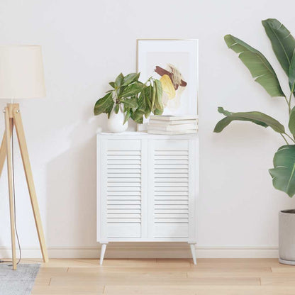 Ante a Lamelle 2 pz Bianche 61,5x29,5 cm - homemem39