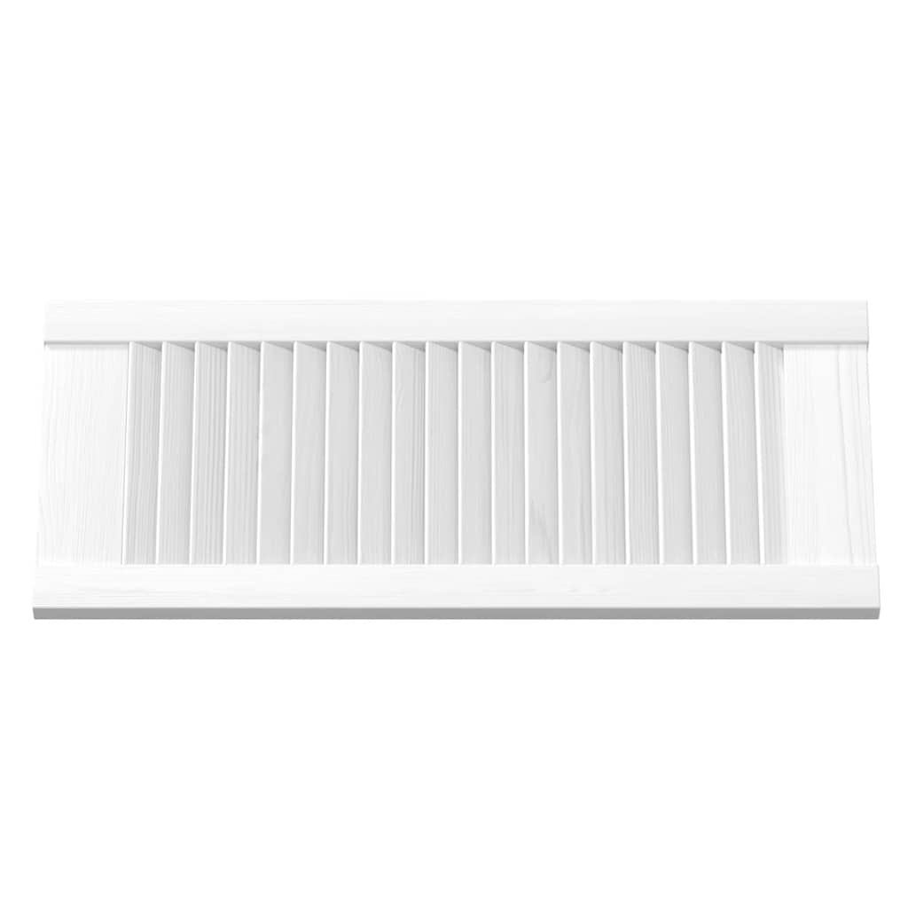 Ante a Lamelle 2 pz Bianche 69x29,5 cm - homemem39