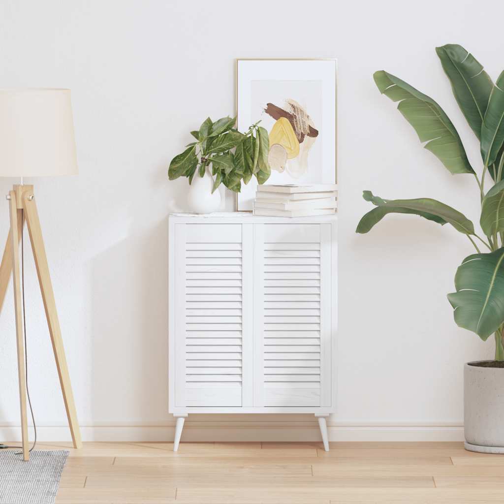 Ante a Lamelle 2 pz Bianche 69x29,5 cm - homemem39