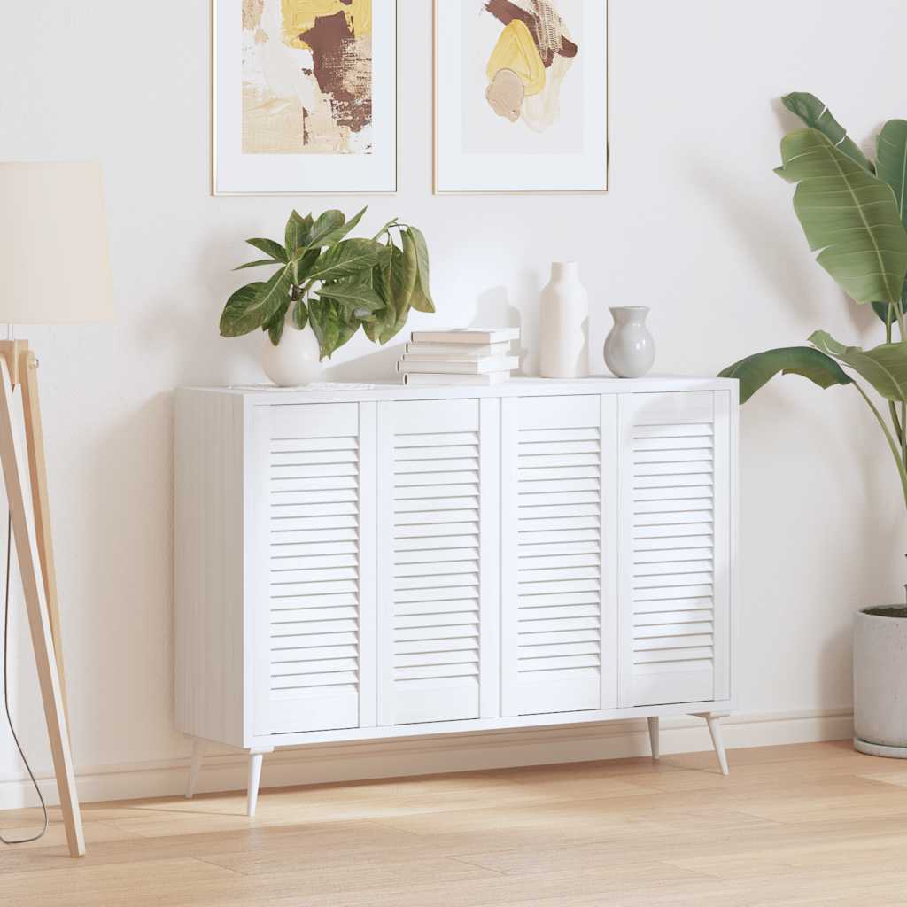 Ante a Lamelle 4 pz Bianche 69x29,5 cm - homemem39