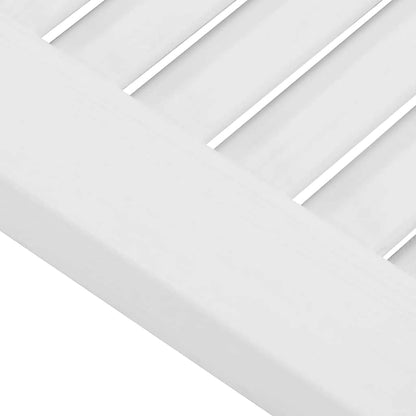 Ante a Lamelle 2 pz Bianche 99x29,5 cm - homemem39