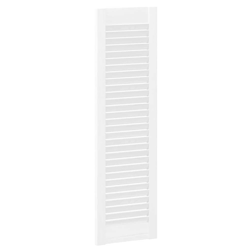 Ante a Lamelle 4 pz Bianche 99x29,5 cm - homemem39