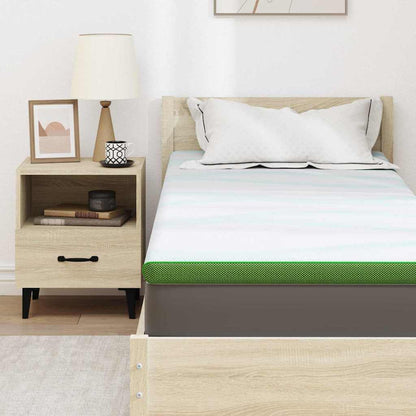 Guanciali per materassi Bianco e Verde 80 x 200 cm