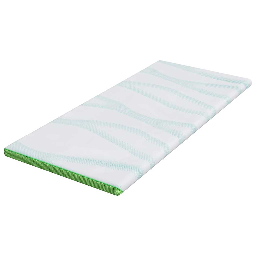 Guanciali per materassi Bianco e Verde 100 x 200 cm