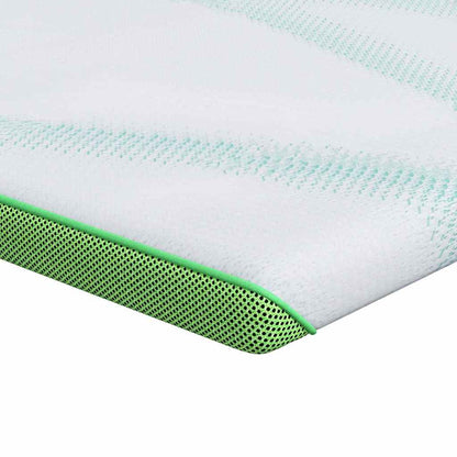 Guanciali per materassi Bianco e Verde 120 x 200 cm