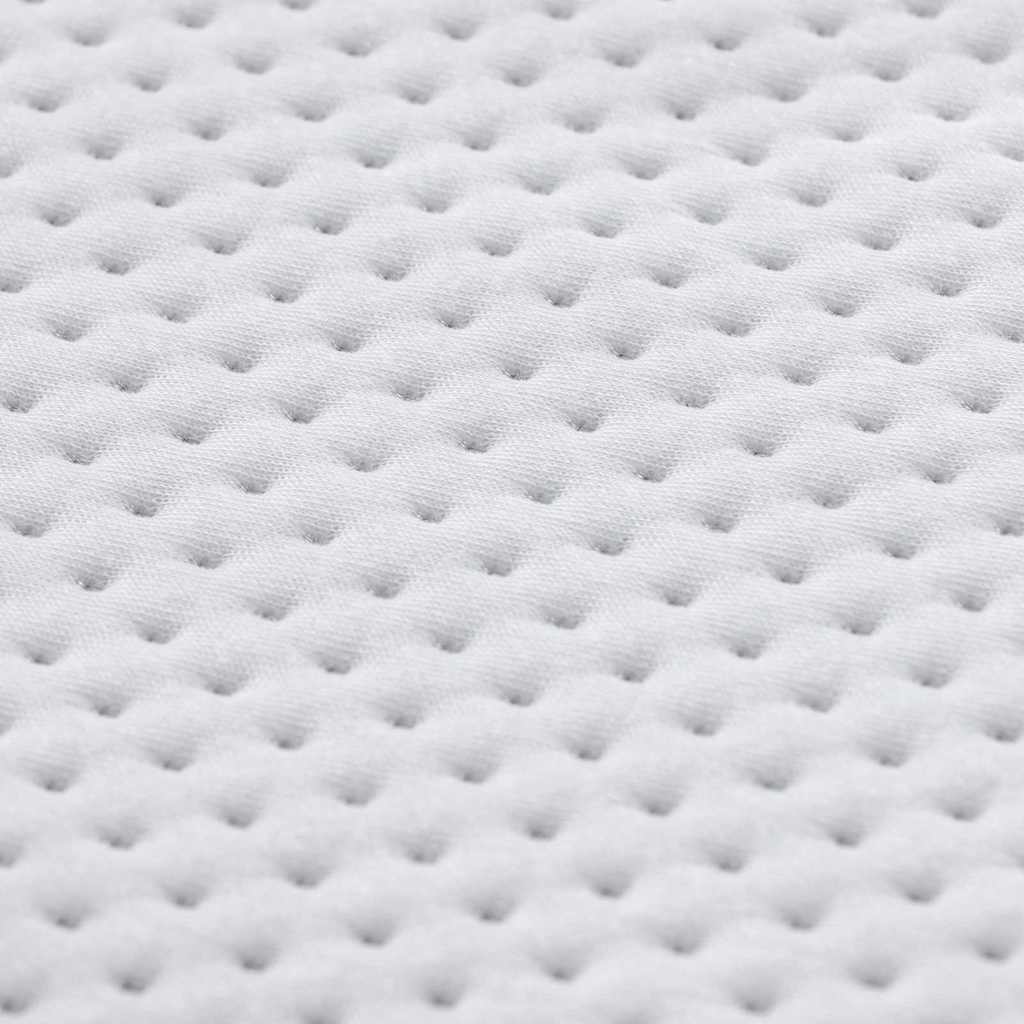 Topper per materasso Bianco 140 x 200 cm Tessuto Jacquard | homemem39
