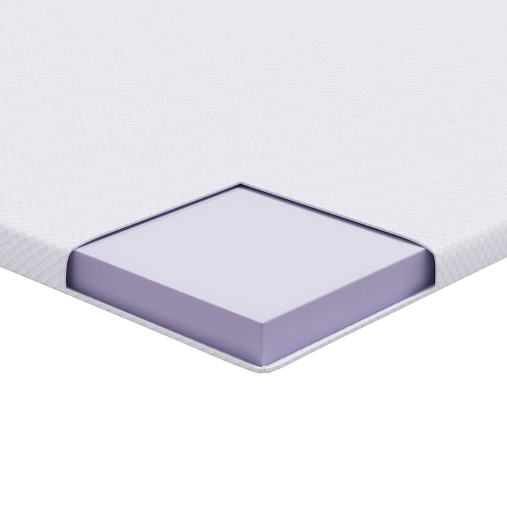 Topper in schiuma memory for Adulto Morbido 80 x 200 cm Bianco | homemem39