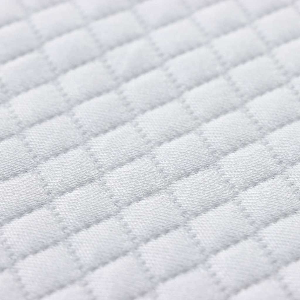 Topper in schiuma memory for Adulto Morbido 140 x 190 cm Bianco | homemem39