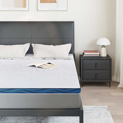 Guanciali per materassi Bianco e blu 140 x 190 cm