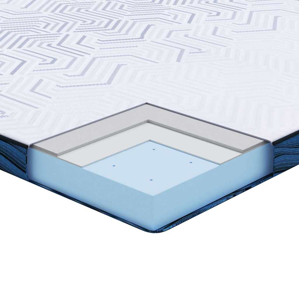 Guanciali per materassi Bianco e blu 90 x 190 cm