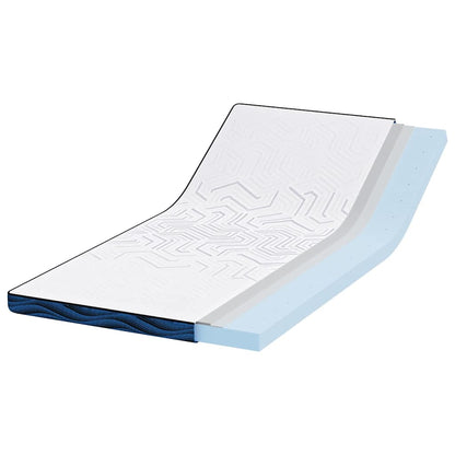 Guanciali per materassi Bianco e blu 90 x 190 cm