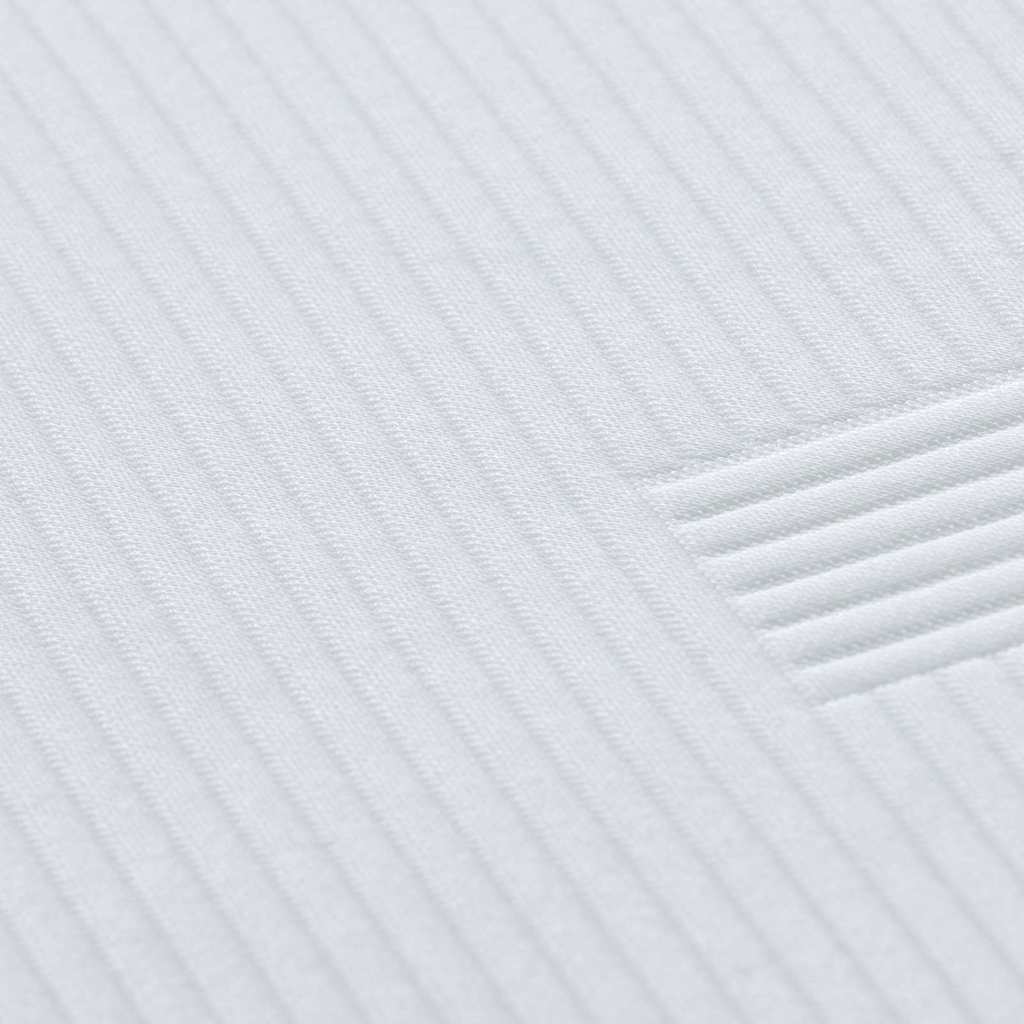 Topper per materasso Bianco 140 x 200 cm Tessuto Jacquard | homemem39