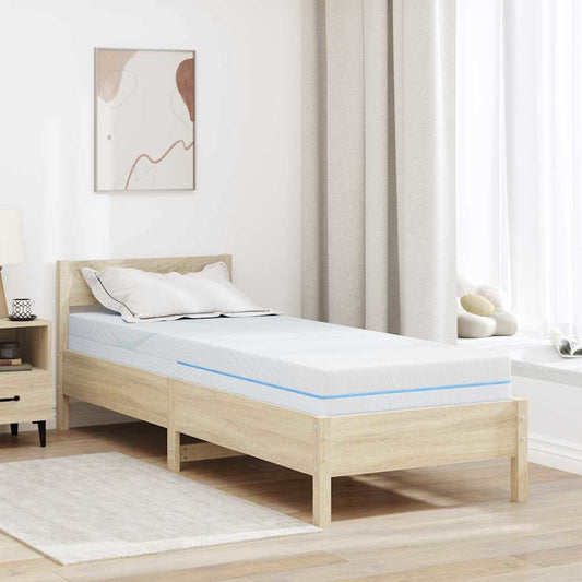 Materasso Bianco 70 x 200 cm Schiuma