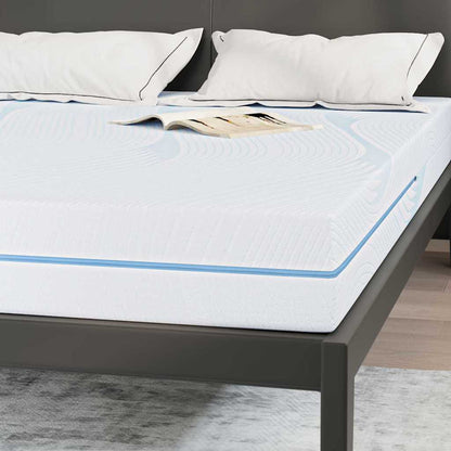Materasso Bianco 140 x 200 cm Schiuma