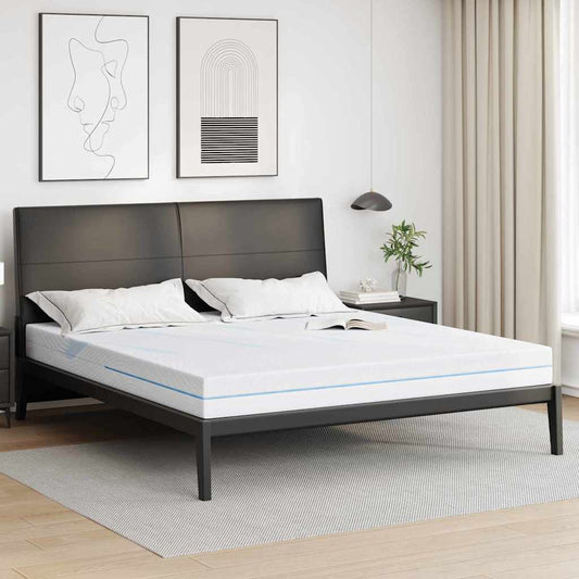 Materasso Bianco 200 x 200 cm Schiuma