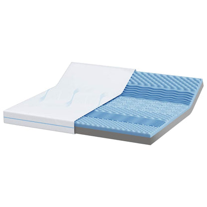 Materasso Bianco 200 x 200 cm Schiuma
