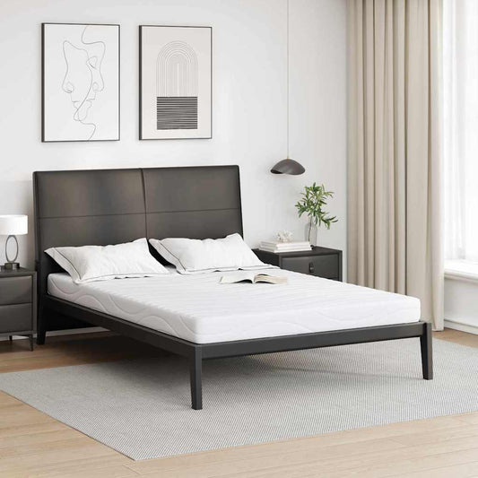 Materasso Bianco 140 x 190 cm Schiuma