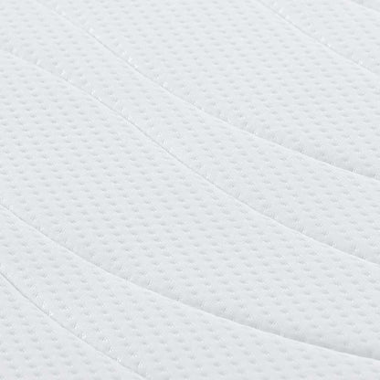 Materasso Bianco 140 x 200 cm Schiuma