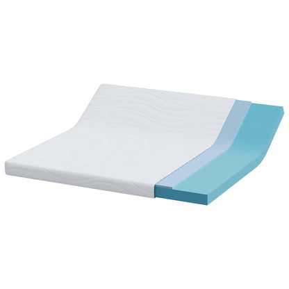 Materasso Bianco 200 x 200 cm Schiuma