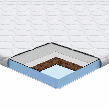 Guanciali per materassi Bianco 120 x 200 cm Schiuma PU