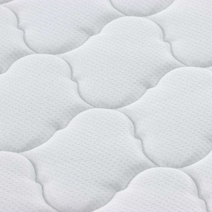 Topper al cocco Bianco 160 x 200 cm Tessuto Jacquard | homemem39
