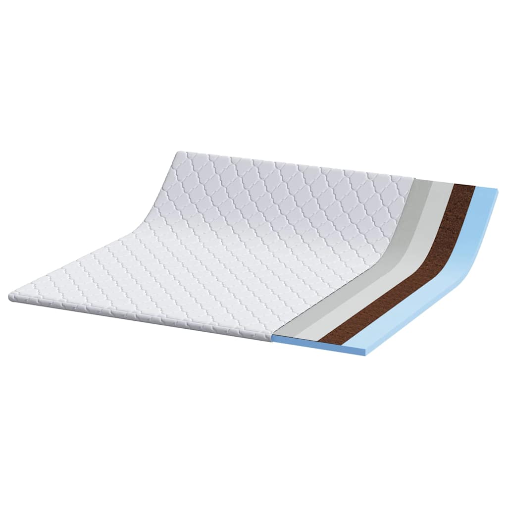 Guanciali per materassi Bianco 200 x 200 cm Schiuma PU