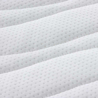 Topper per materasso Bianco 180 x 200 cm Tessuto a maglia | homemem39