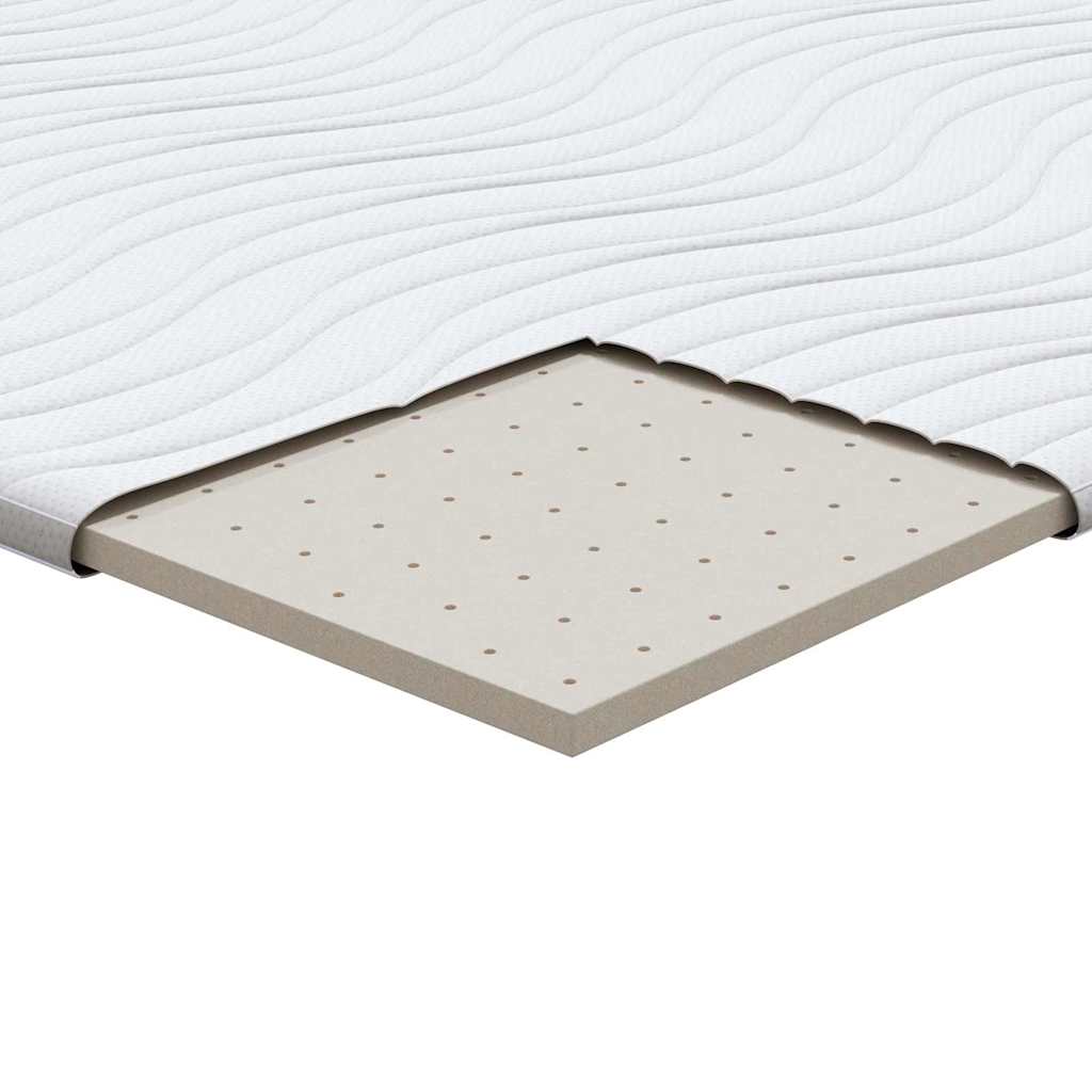 Topper per materasso Bianco 90 x 200 cm Tessuto a maglia | homemem39
