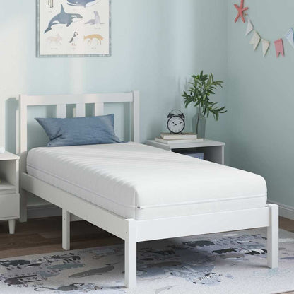Materasso Bianco 80 x 160 cm Molle Insacchettate