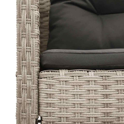 Set Divano da Giardino 6 pcs Grigio chiaro e grigio scuro | homemem39