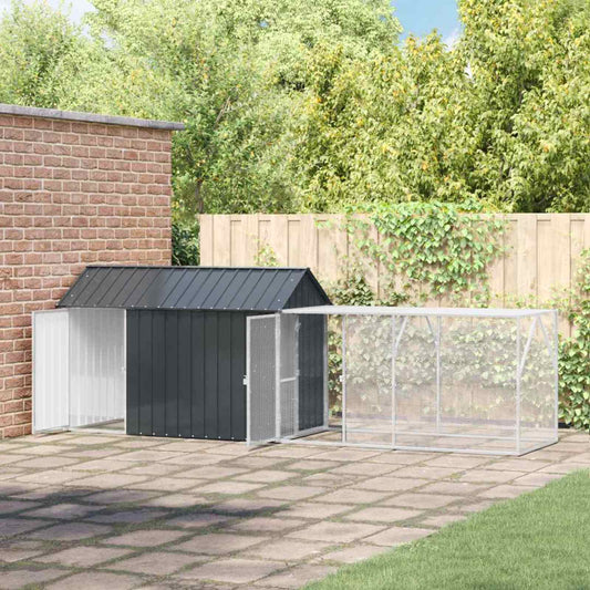 Gabbia per uccelli Antracite 416,5 x 103 x 142 cm