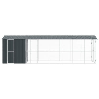 Gabbia per uccelli Antracite 860 x 208 x 247 cm Acciaio zincato | homemem39