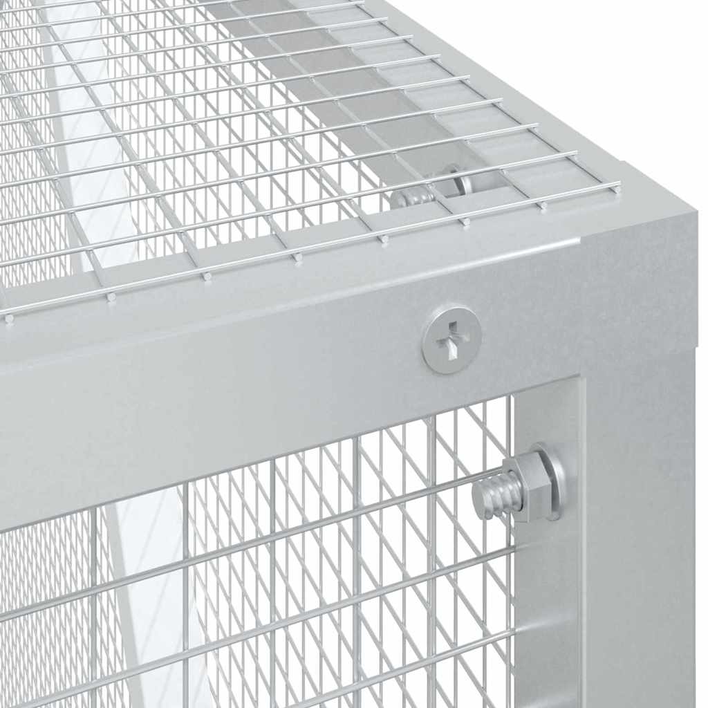 Gabbia per uccelli Antracite 210 x 304 x 213 cm Acciaio zincato