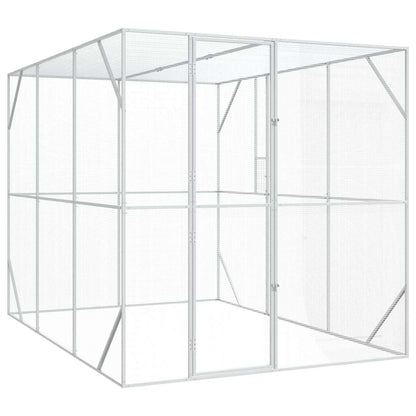 Gabbia per uccelli Antracite 210 x 304 x 213 cm Acciaio zincato