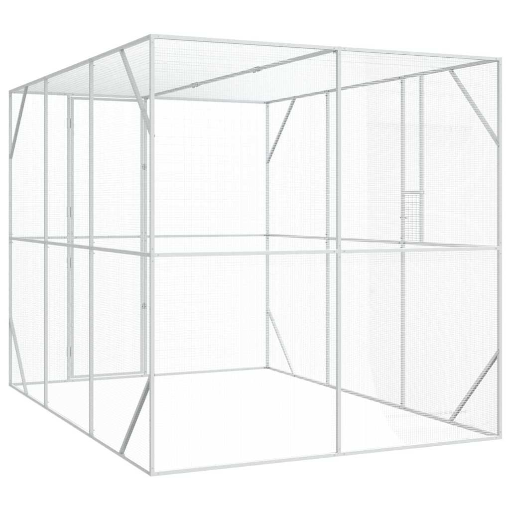 Gabbia per uccelli Antracite 210 x 304 x 213 cm Acciaio zincato