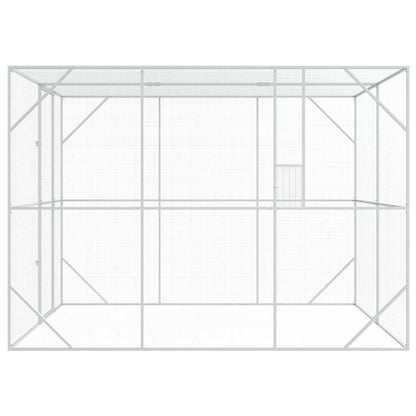 Gabbia per uccelli Antracite 210 x 304 x 213 cm Acciaio zincato