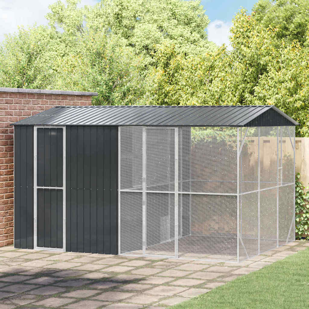 Gabbia per uccelli Antracite 430 x 310 x 247 cm Acciaio zincato | homemem39