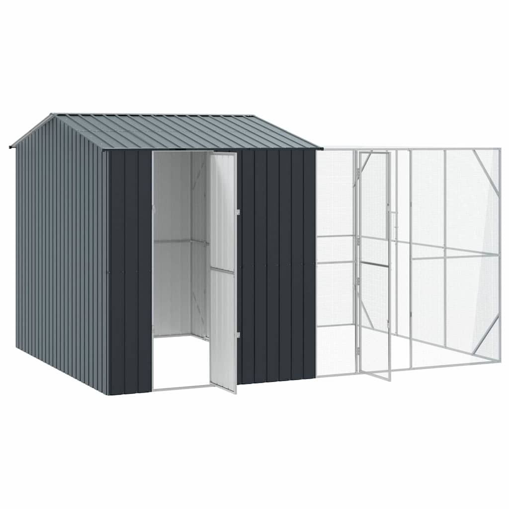 Gabbia per uccelli Antracite 425 x 304 x 247 cm Acciaio zincato | homemem39