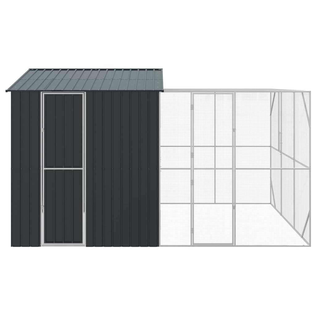 Gabbia per uccelli Antracite 425 x 304 x 247 cm Acciaio zincato | homemem39