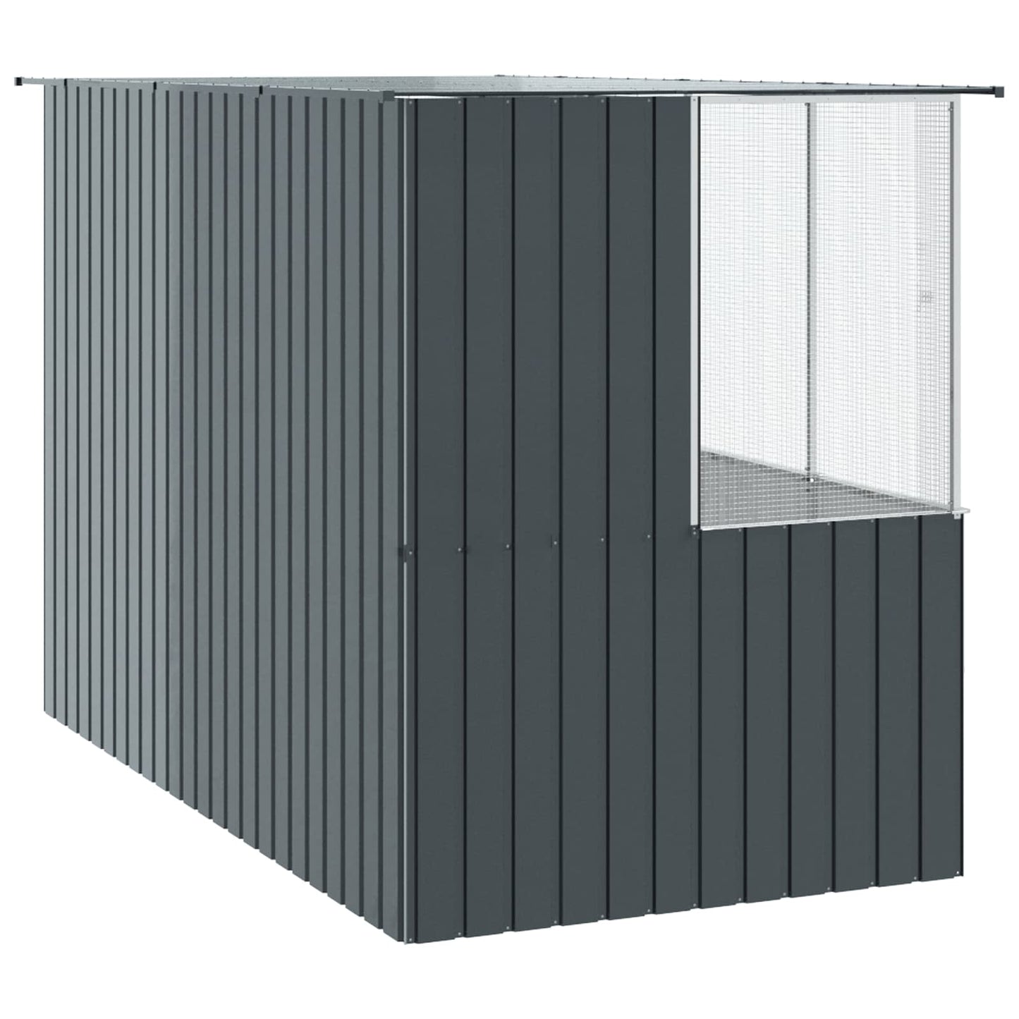 Gabbia per uccelli Antracite 165 x 318 x 200 cm Acciaio zincato | homemem39