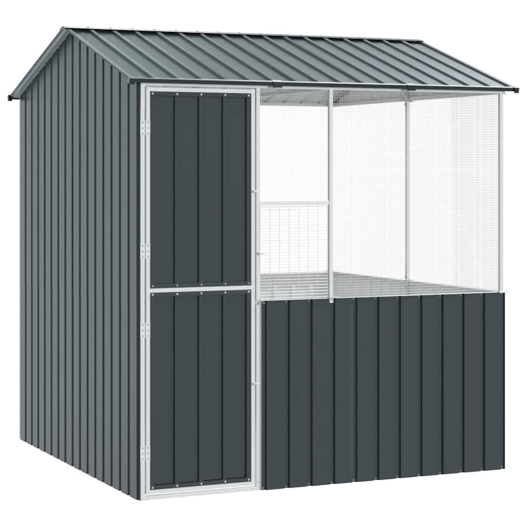 Gabbia per uccelli Antracite 215 x 209 x 230 cm Acciaio zincato | homemem39
