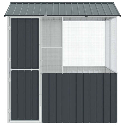 Gabbia per uccelli Antracite 215 x 209 x 230 cm Acciaio zincato | homemem39