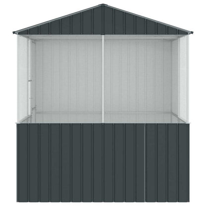 Gabbia per uccelli Antracite 215 x 209 x 230 cm Acciaio zincato | homemem39