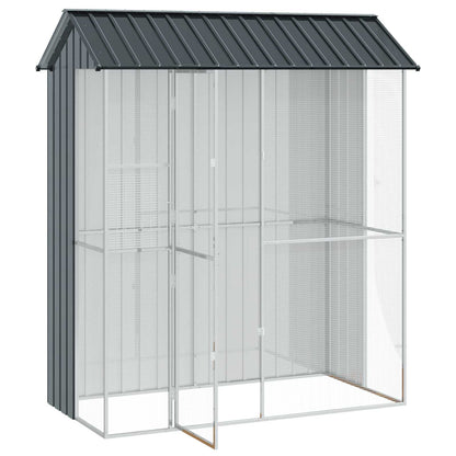 Gabbia per uccelli Antracite 215 x 110 x 247 cm Acciaio zincato | homemem39